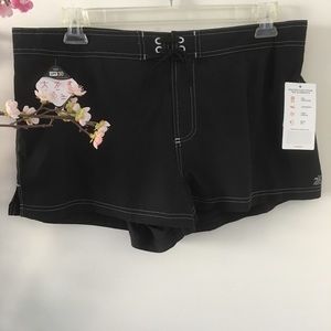 ZeroXposur Black White Board Shorts Size XXL